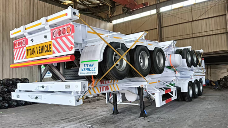 TITAN 12M Skeletal Trailer for Sale in Jamaica