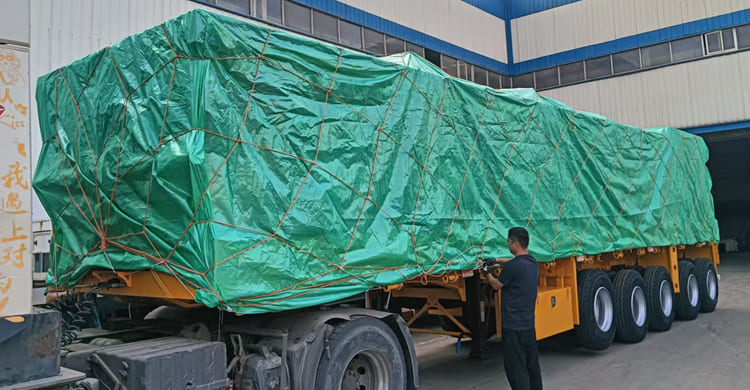 TITAN Heavy Duty Flat Deck Semi Trailers will be Shipped to Ghana