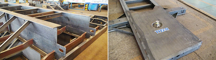 Tri Axle Flat Deck Top Semi Trailers for Sale Price Manufacturers