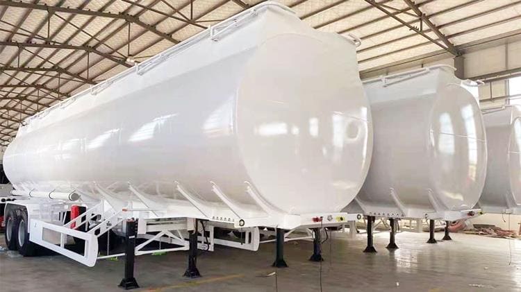 2 Axle 50000 Liters  Fuel Tanker Truck Trailer for Sale In Senegal