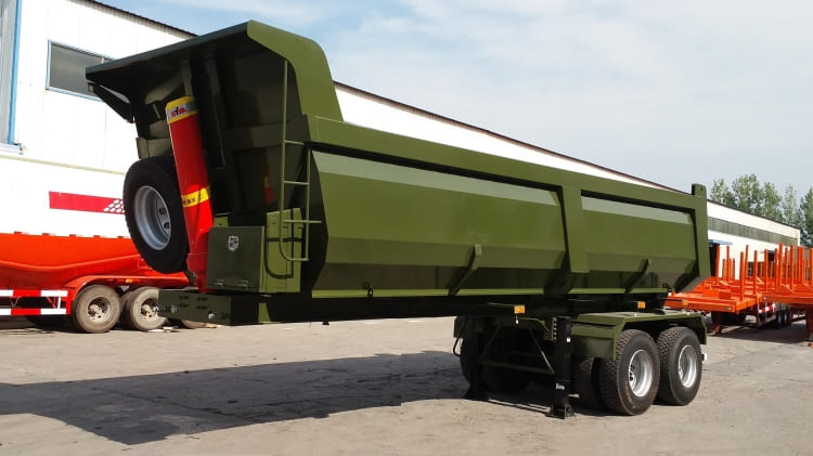 2 Axle End Dump Truck Trailer Prices for Sale in Zimbabwe