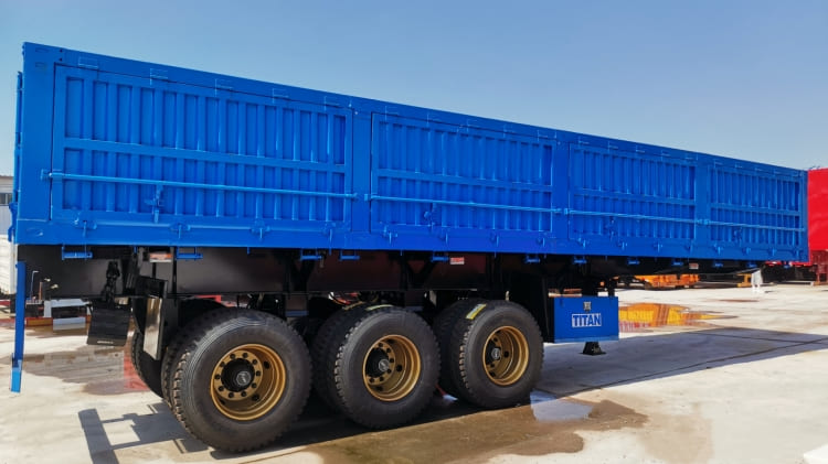 3 Axle 34 Ton Side Tipper Semi Trailer for Sale in Zimbabwe Harare