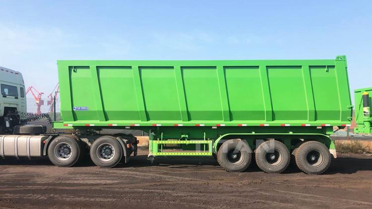 3 Axle 100 Ton Tipper Semi Trailer for Sale