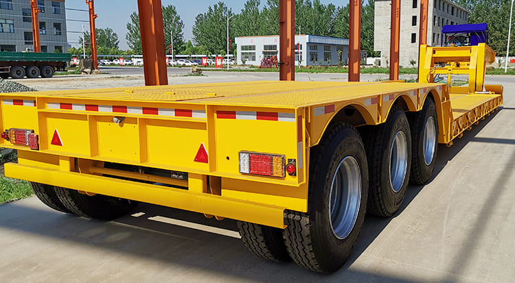 3 Axles Lowboy Gooseneck Trailer for Sale Near Me Manufacturers