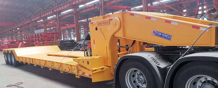 3 Axles Lowboy Gooseneck Trailer for Sale Near Me Manufacturers