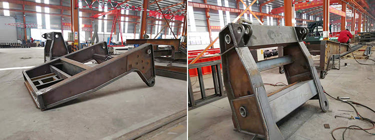 150 Ton Gooseneck Detachable Lowboy Trailer for Sale in Guyana