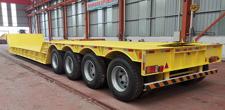 120 Ton Folding Neck Lowboy Trailers for Sale | Folding Neck Trailer