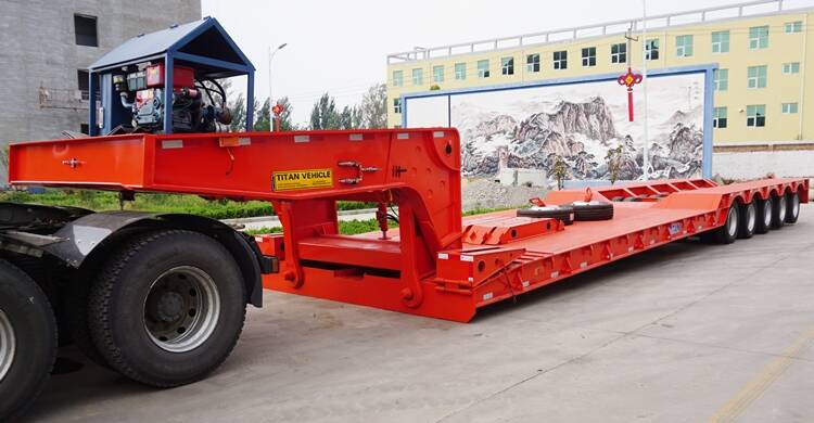 180T Removable Gooseneck Trailer For Sale