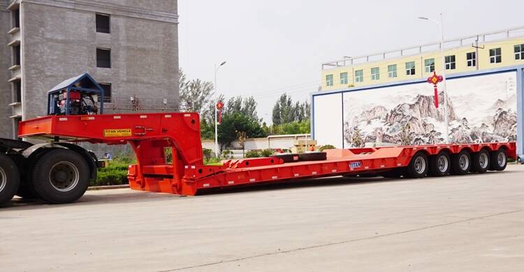180T Removable Gooseneck Trailer For Sale
