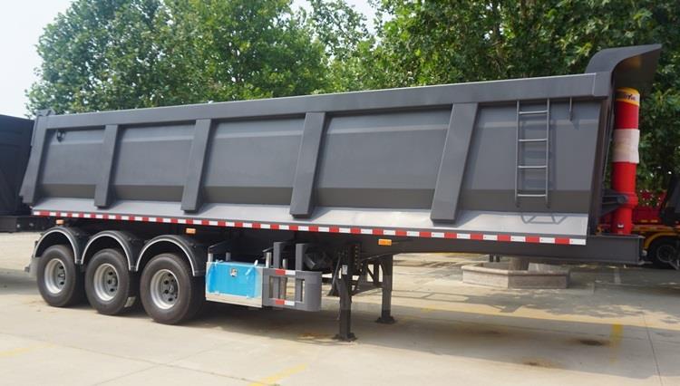 Tri Axle Hydraulic U Shape Tipper | Dump Semi Trailer