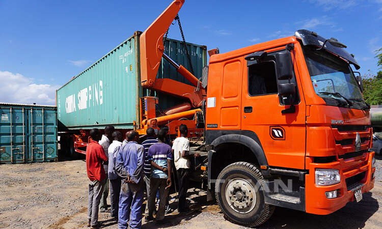37 Tons Sidelifter 40ft Container Side Lifter Trailer for Sale