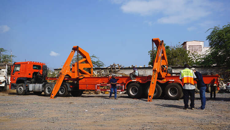 37 Tons Sidelifter 40ft Container Side Lifter Trailer for Sale