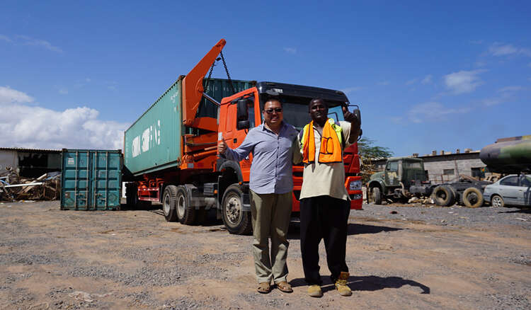 37 Tons Sidelifter 40ft Container Side Lifter Trailer for Sale
