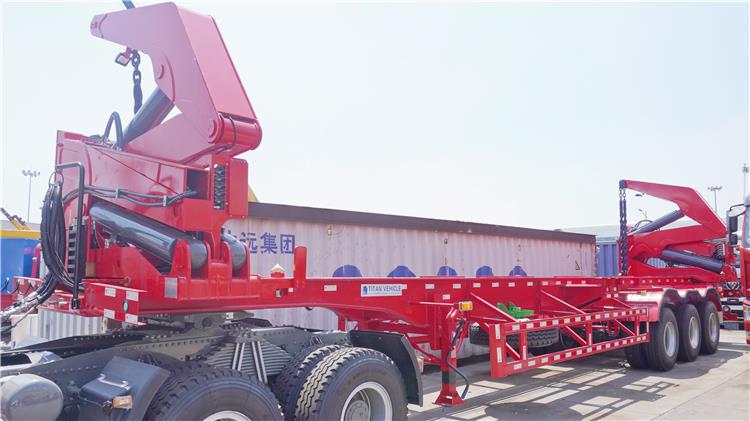 20ft 40ft Container Side Loader Truck Trailer for Sale In Guinea