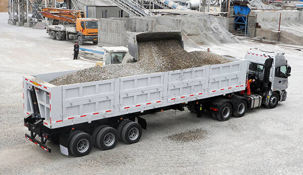 70 Tons Side Dumper Trailer for Sale