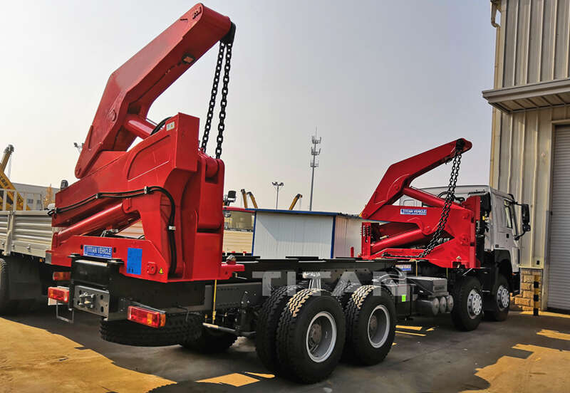 20ft Container Side Lifter Container Self Loading Truck Trailer for Sale