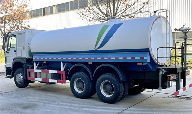 Howo 20 cbm Water Tanker Truck for Sale Near Me in Sudan