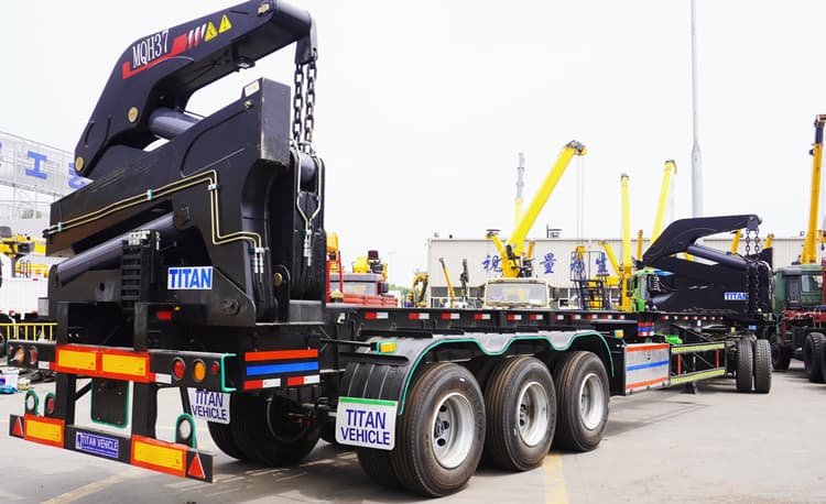 Trailer Lifter | Sideloader Trailer | Container Loading Trailer