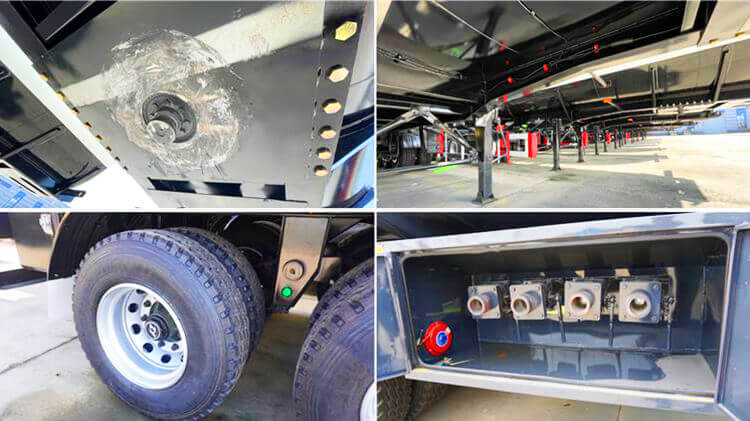 40000 Liters 3 Axle Fuel Tanker Trailer for Sale in Zimbzbwe