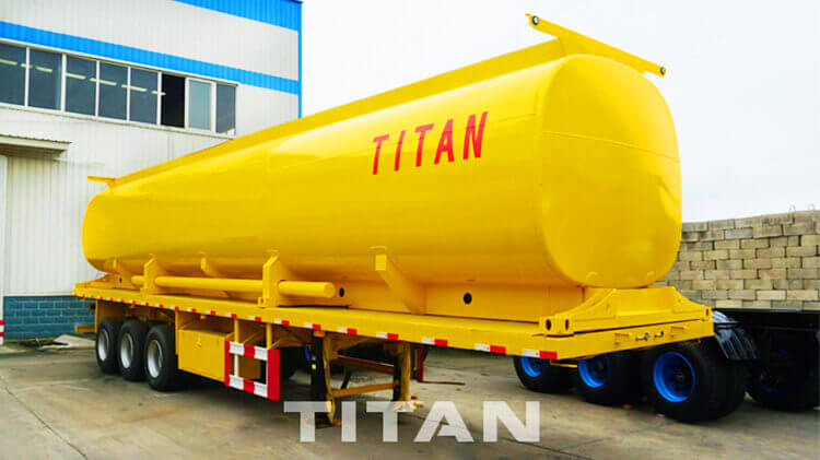 3 Axle 45000 Liters Diesel Tanker Trailer for Sale Suppliers in China