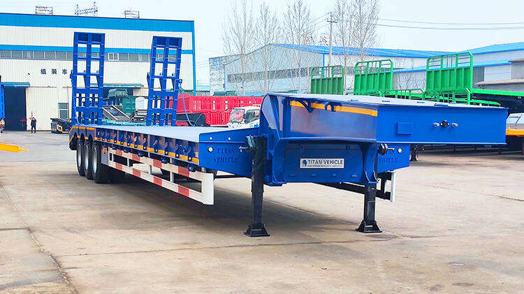 3 Axle Drop Deck Semi Trailer for Sale Price in Tanzania
