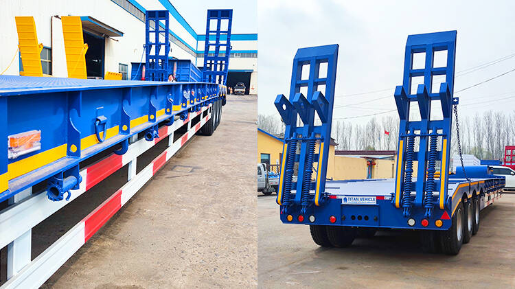 3 Axle Drop Deck Semi Trailer for Sale Price in Tanzania