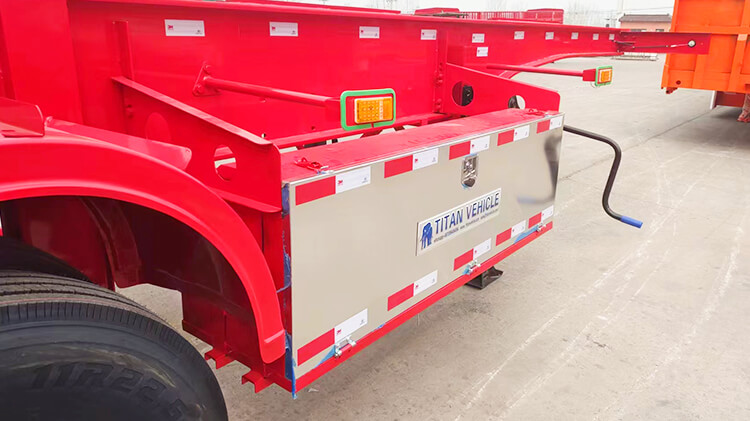 2 Axle 20 ft Container Chassis for Sale Manufacture Price in Jamaica