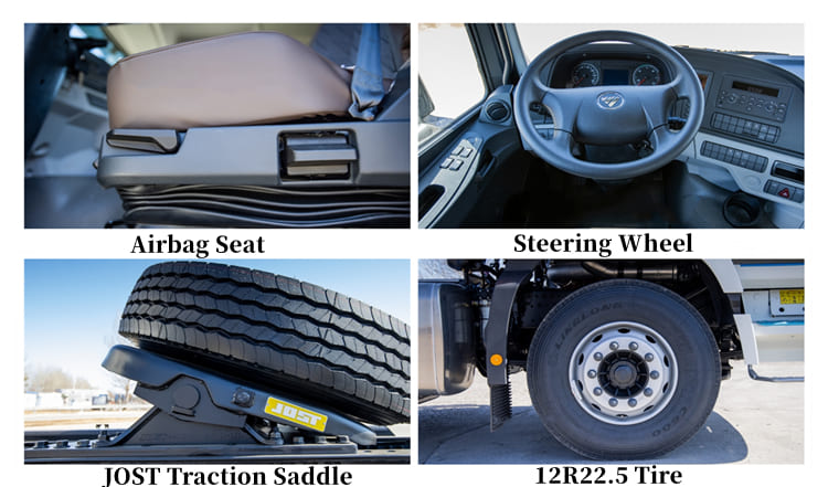 China Foton Auman GTL 6x4 Tractor Truck for Sale