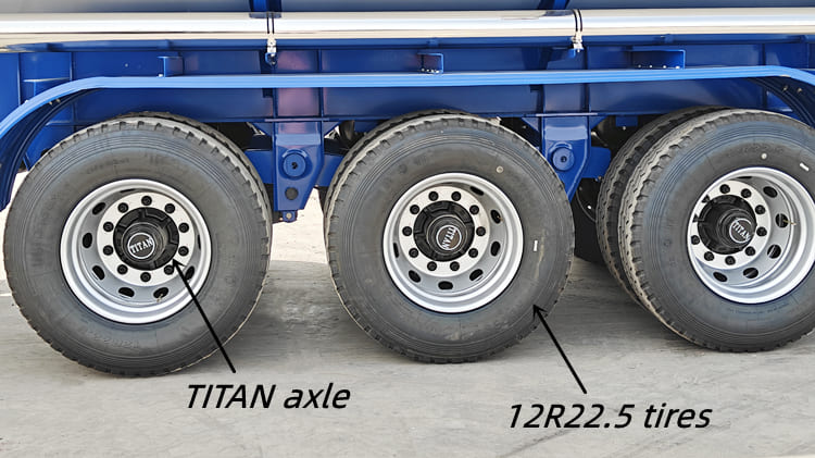 45000 Liters Fuel Tanker Trailer for Sale in Bamako,Mali 