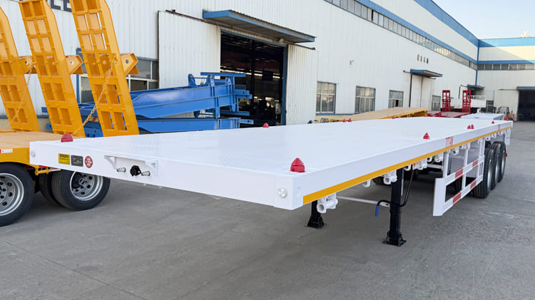 New TITAN Steel 40 Foot Flatbed Trailer for Sale Near Me  Heavy Duty Semi-Trailer