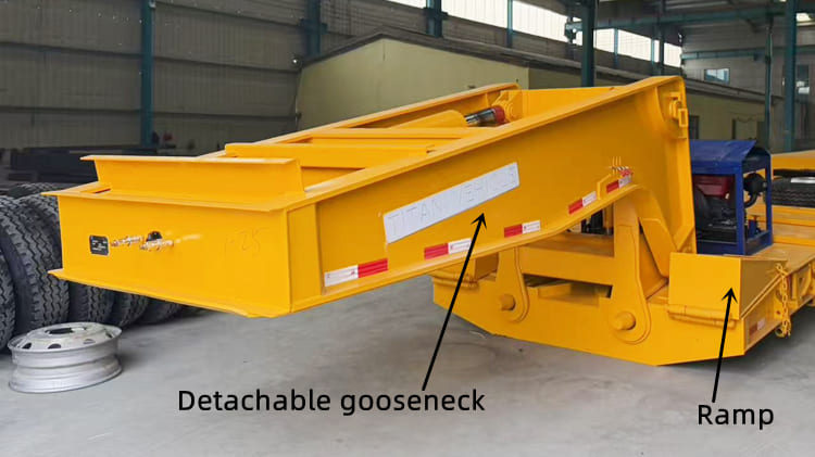 Removable Gooseneck 3 Axle Lowboy Trailer for Sale in Jamaica