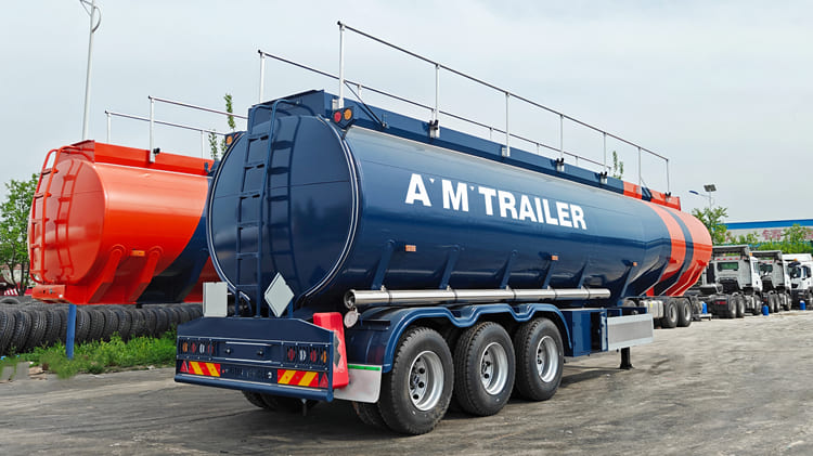 Petroleum Tanker Trailer for Sale in Tanzania-A.M Trailer