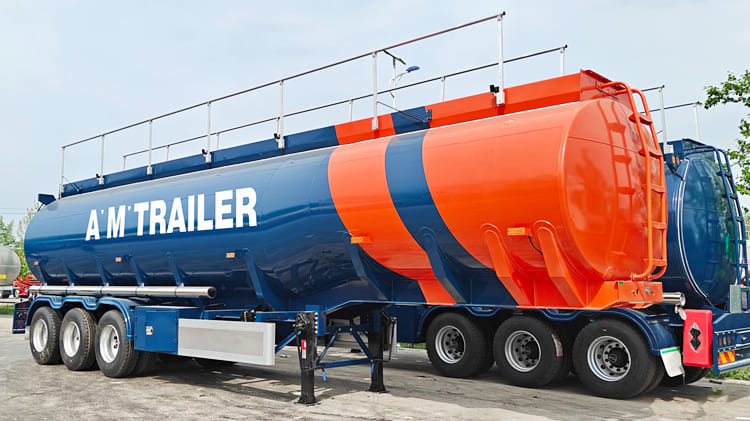 Petroleum Tanker Trailer for Sale in Tanzania-A.M Trailer