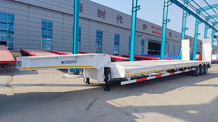 TITAN 80 Tons 3 Axle Low Bed Trailer for Sale in Nigeria