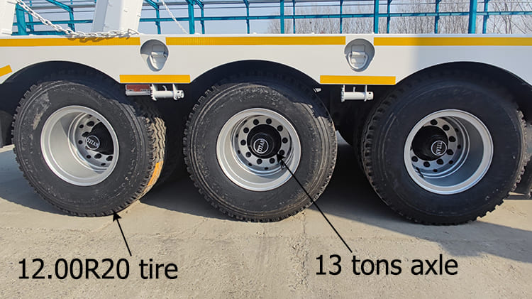 TITAN 80 Tons 3 Axle Low Bed Trailer for Sale in Nigeria