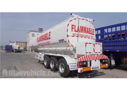 Tri Axle 50000 Liters Mono Block Tanker Trailer will be sent to Tanzania