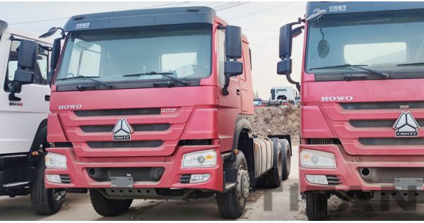 Howo Truck 400 Tractor Head in Guangzhou will be sent to Namibia