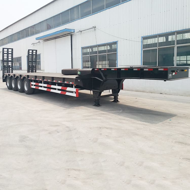 4 Axle Hydraulic Low Loader Trailer