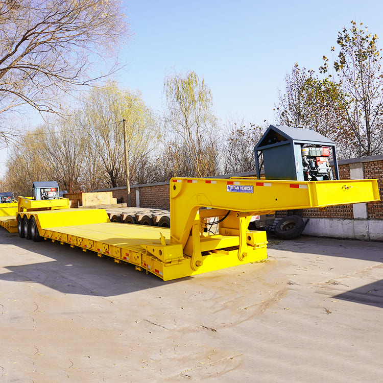 Tri Axle 80 Ton Removable Gooseneck Trailer