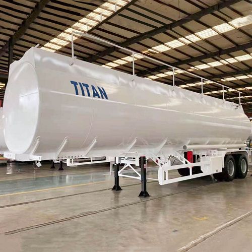 2 Axle 50000 Liters  Fuel Tanker Truck Trailer