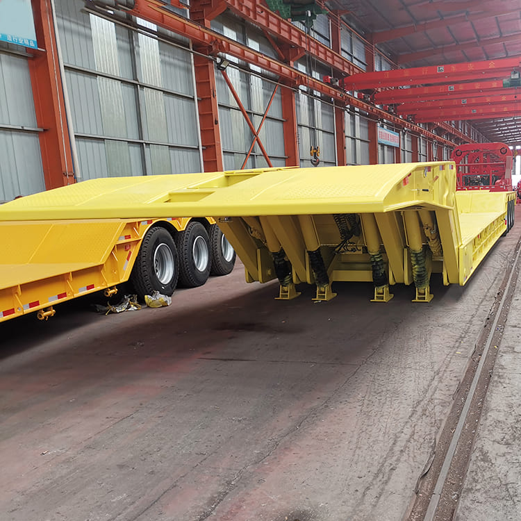 120 Ton Folding Neck Lowboy Trailer