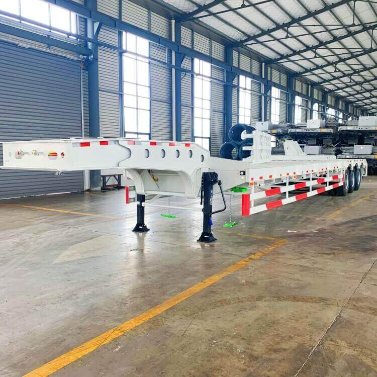 3 Axle 60ton Lowbed Trailer