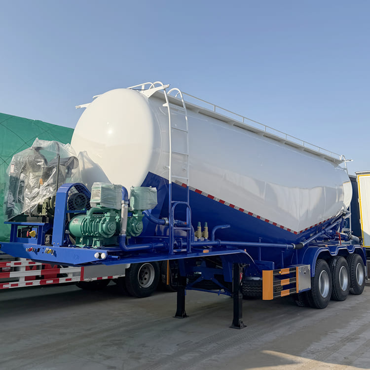 3 Axle Bulk Cement Tanker Trailer