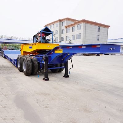 150 Ton Gooseneck Detachable Lowboy Trailer