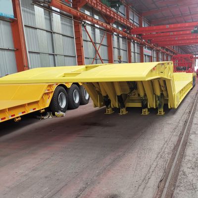 120 Ton Folding Neck Lowboy Trailer