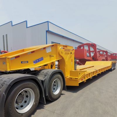 3 Axles Lowboy Gooseneck Trailer