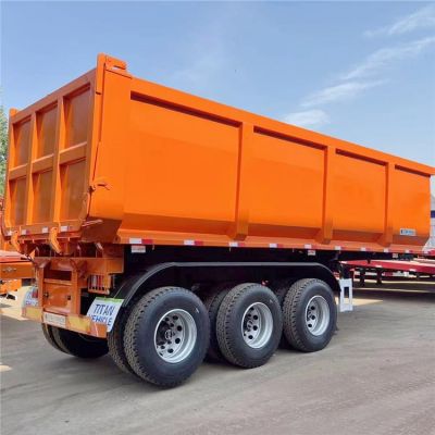 3 Axle 60 Ton Hydraulic Tipper Trailer