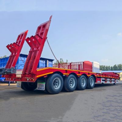 4 Axle 100 Ton Lowbed Trailer
