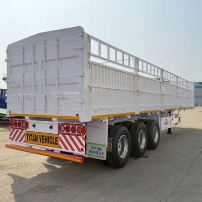 3 Axle 60 Ton Fence Semi Trailer